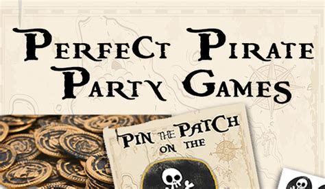 Perfect Pirate Party Games