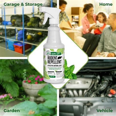 Buy Mighty Mint Oz Peppermint Oil Rodent Repellent Spray Online At