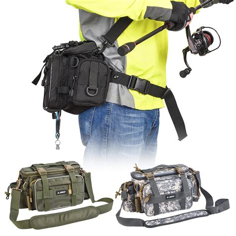 Multifunctional Fishing Tackle Bag Outdoor Sports Single Shoulder Bag