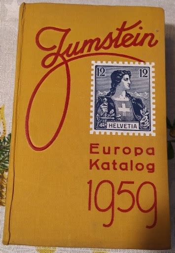 Katalog znaczków Europa 1959 Zumstein Leszno Kup teraz na Allegro