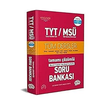 Tyt Ms T M Dersler Tamam Z Ml Soru Bankas Kolektif Amazon