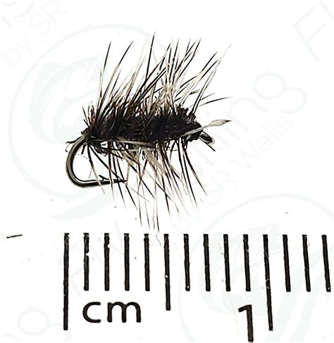 3 Griffiths Gnat Dry Flies Emerger Midge Trout Fly Fishing Size 12 14