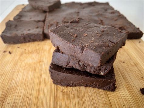 Healthy Guilt Free Homemade Vegan Dark Chocolate Fudge For The Love