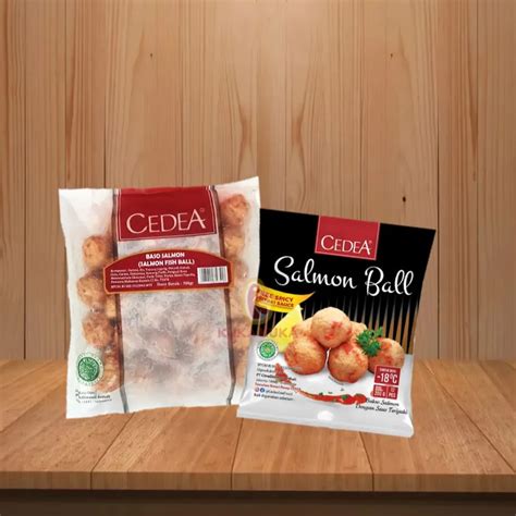 Jual Cedea Bakso Salmon Ball Fish Ball Gram Gram Shopee