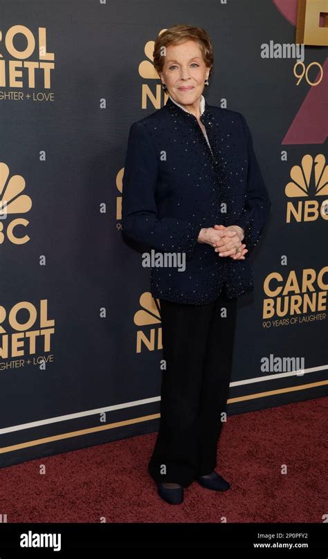 Los Angeles United States 02nd Mar 2023 Julie Andrews At Nbcs