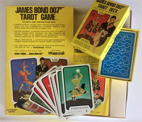 James Bond 007 Tarot Game Card Games Hobbydb