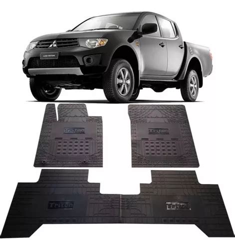 Tapete Borracha Mitsubishi L Triton Todos Frete Gr Tis