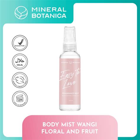 Jual Mineral Botanica Fragrance Mist Easy To Love 100ml Shopee