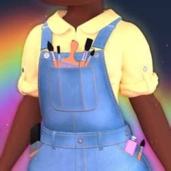 Watercolor Wonder Inspired Overalls Undershirt Listing Royale