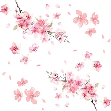 Amazon Pcs Personalization Cherry Blossom Car Decal Vinyl Pink