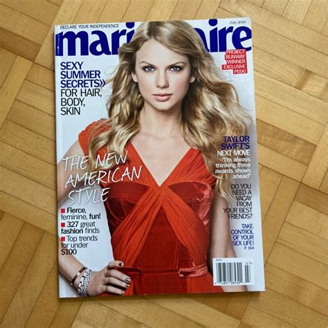 Taylor Swift | Accents | Taylor Swift Marie Claire Magazine Cover July ...