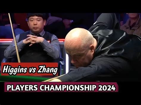 John Higgins Vs Zhang Anda Quarter Final Snooker Players Championship