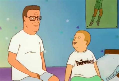 Touching Father Son Moments With Hank And Bobby Hill On King Of The Hill