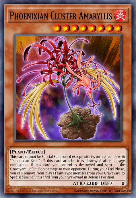 Phoenixian Cluster Amaryllis C Ch S H U L B I Yu Gi Oh Vi T Nam