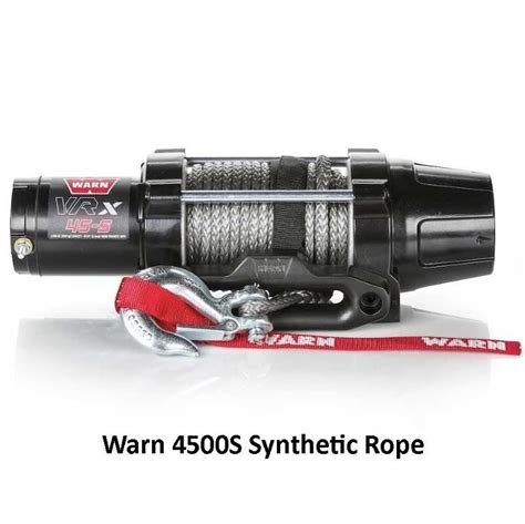 Warn Vrx 45 Synthetic Rope Winch Intimidator Utv