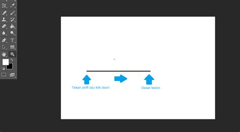 Cara Bikin Garis Lurus Di Photoshop UnBrick ID