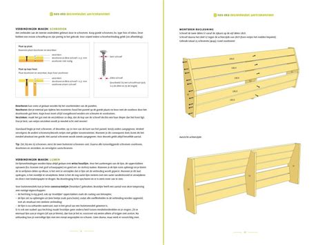 Zelf Tuinbank Maken Met Neo Eko Bouwtekening En Stappenplan