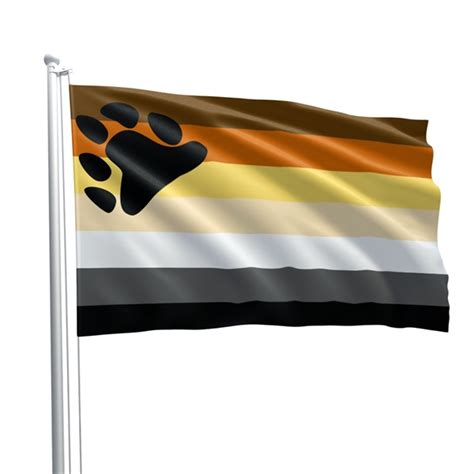 Bear Pride Flagge BDSM Schmuck Fetisch SM Bedarf Mac S Mystic Store