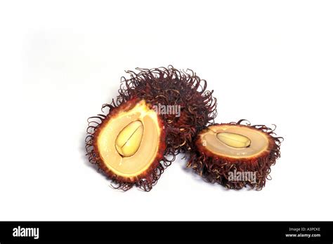 Tropical Fruit Rambutan Stock Photo Alamy