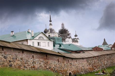 Monasterio De Solovetsky Rusia Imagen De Archivo Imagen De Pared