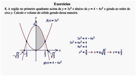 Cálculo 1 Aplicações Da Integração Aula 31 Youtube