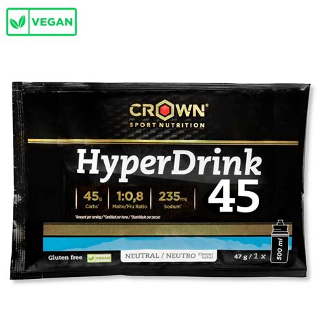 Crown Sport Nutrition Hyperdrink Energy Sachet G Neutral Clear