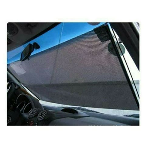 Jual Sun Shield Pelindung Kaca Mobil Anti Panas Roll Gulung Kuat Import