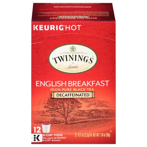 Twinings Tea English Breakfast Decaf K Cups Products Lowes Foods To