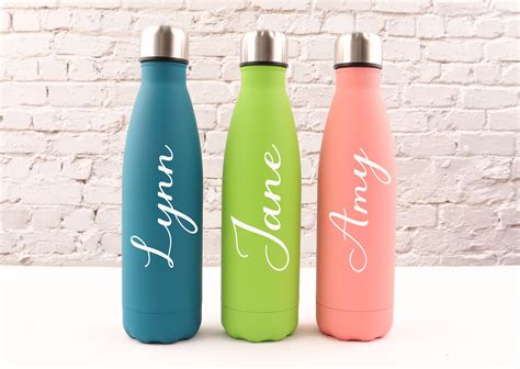 Personalized Water Bottlename Water Bottlecustom Insulated - Etsy