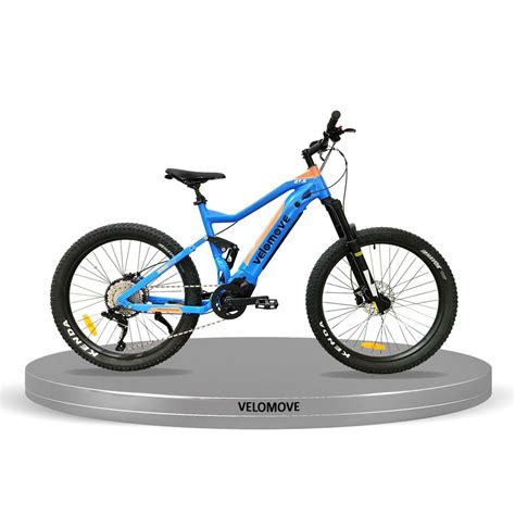 Full Suspension Mid Drive Mtb Ebike Velomove