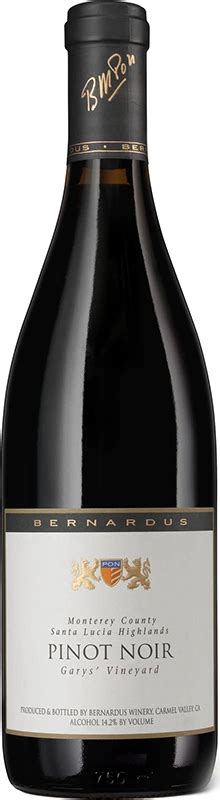 Bernardus Pinot Noir Sjatoo Wijn Whisky En Sterk