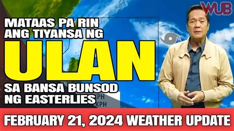 Mataas Pa Rin Ang Tiyansa Ng Ulan Sa Bansa Bunsod Ng Easterlies