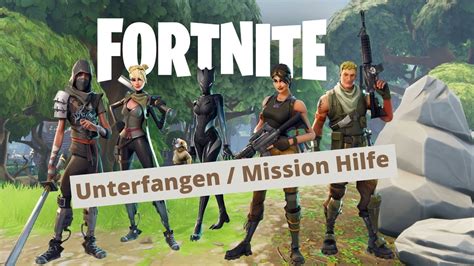 Fortnite Rdw Unterfangen Mission Hilfe Live German Multistream