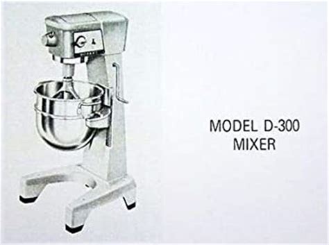 Hobart D300 Mixer Parts Diagram