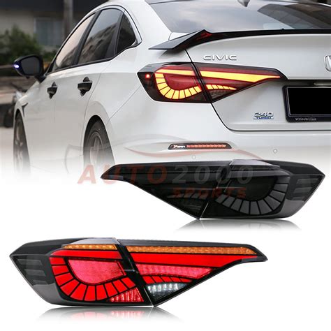 Honda Civic Tail Lamps Rear Lamps Snake Style