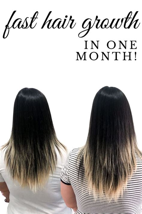 How To Grow Your Hair In One Month Hair Grow Hair Faster Hair