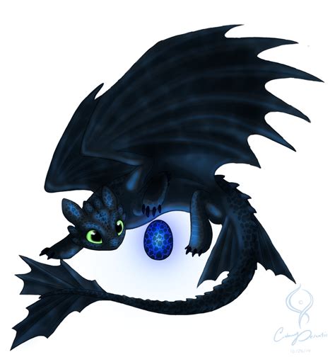 nightfury egg by MysticPandaMama on DeviantArt