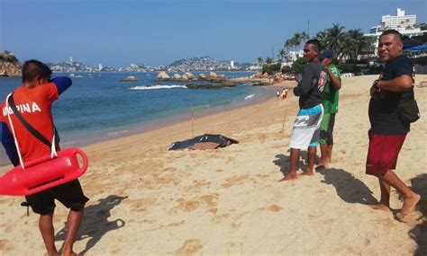 Encuentran A Hombre Ahogado En Playa Condesa De Acapulco