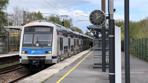 Spot Des Trains En Gare De Ozoir La Ferri Re Youtube