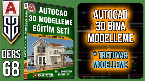 Bina Tretuvar Ve Peyzaj Izimi Autocad D Bina Izim E Itim Seti