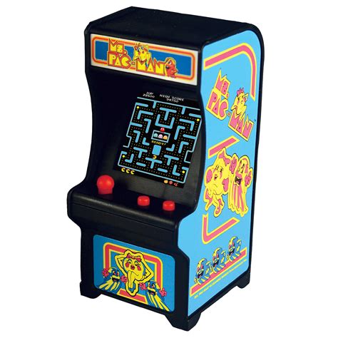 Tiny Classic Arcade Video Game Cabinet Ms Pac Man Ebay