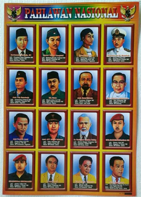 Poster Pahlawan Revolusi Pigura