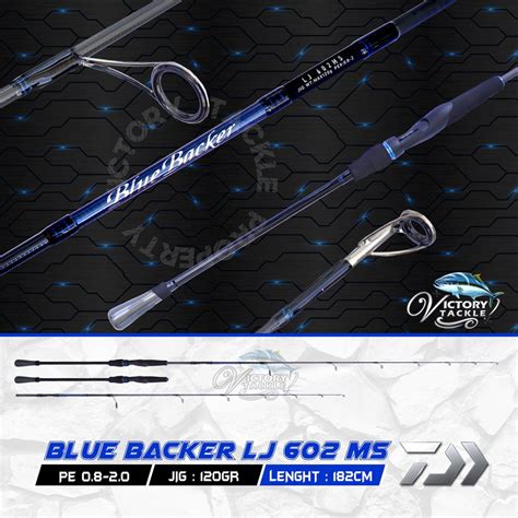 Jual Joran Pancing Daiwa Blue Backer Lj Light Jigging Action