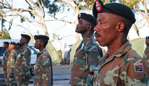 Military Healthcare Staff Deployed As Public Health Workers Embark On Strike In South Africa