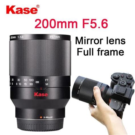 Ống Kính Kase 200mm F5 6 MF Full Frame for Canon Nikon Sony Fujifilm