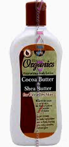 Ultimate Organics Cocoa Butter And Shea Butter Moisturizing Body Lotion 12oz