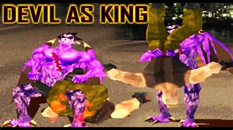 Tas Devil With King S Moves Gameplay Tekken Arcade Version