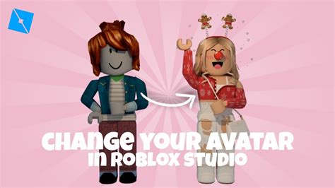 How To Change Your Avatar In Roblox Studio Iispxrkles Youtube