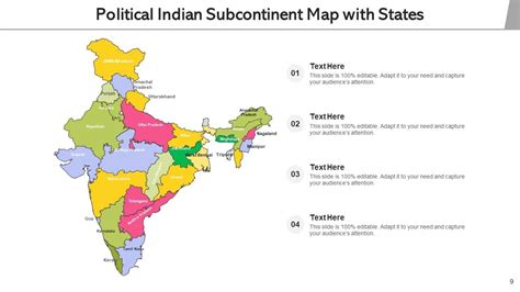 Indian Subcontinent Political States Ppt Powerpoint Presentation