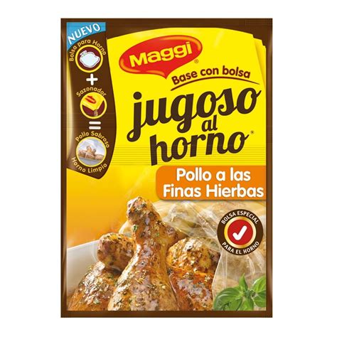 Sazonador Maggi Jugoso Al Horno Pollo A Las Finas Hierbas G Walmart